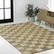 Jonathan Y Theo Modern Farmhouse Woven Jute Checkerboard Natural/Bleach 8 ft. x 10 ft. Area Rug NRF203C-8 - alternate 5