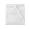 Homeroots 72" White Floral Faux Linen Shower Curtain With Embroidery 484021 - alternate 1
