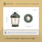 Arrowhead Outdoor 280-Lumen 6'' 4-Lighting-Modes Rechargeable LED Camping Lantern EP08377G - alternate 4