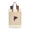 Picnic Time Family Of Brands Atlanta Falcons - Pinot Jute 2 Bottle Insulated Wine Bag, (Beige) 539-02-187-024-2 - alternate 2