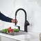 Blanco Rivana Pull-Down 1.5 GPM, Matte Black 443020 - alternate 4
