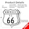 Signmission New Mexico Route Marker Shield Sign Us 6, 6 inch X 6 inch, Plastic Sign, 2PK SHI-P-2PACK-6-389 - alternate 4