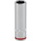 Channellock 1/4'' Drive 3/8'' 6-Point Deep Standard Socket 398012 - alternate 1