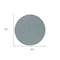 Homeroots 8' Aqua And Ivory Round Geometric Indoor Outdoor Area Rug 552320 - alternate 5