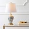 Jonathan Y Grace 24" French Country Cottage Ceramic/Iron Floral Urn LED Table Lamp, Multi/Gold JYL3009A - alternate 10