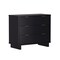 Manhattan Comfort Elara 38 in Solid Wood Dresser in Black (3-Drawer) DR1782-2 - alternate 3