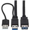 Eaton EATON USB 3.2 Gen 1 Active Extension Repeater Cable A M/f, 10 M 32.8 Ft. U330-10M-1 - alternate 5
