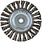 Weiler Vortec 6'' Twisted Coarse to 1/2'' Bench Grinder Wire Wheel 36027 - alternate 1
