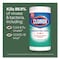 Clorox Disinfecting Wipes, Bleach Free Cleaning Wipes, 1-Ply, 7 x 8, Fresh Scent, White, 35 Wipes 1593 - alternate 6