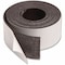 U Brands Magnetic Adhesive Tape Roll, 1" x 4 ft, Black 5149U00-24 - alternate 1