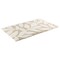 Lavish Home 2PC Bathroom Rug Set 100% Cotton Bath Mats w/ Textured Botanical Leaf Print for Boho Bathroom Decor ST-BATH5-BN - alternate 7