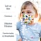 Wecare Kids Disposable Face Mask, 3, Butterfly Print, Kids, 50 PK WMN100075 - alternate 6