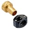 Underhill 5/8'' Hose Diameter Brass Female Mender w/ Clamp HR-58F - alternate 1