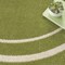 Homeroots 4' Green And Ivory Round Indoor Outdoor Area Rug 545956 - alternate 6
