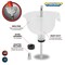 Performance Tool Oil Filter Removal Cup, 6 in. Diameter, Oil Catch Tool, 3/8 1/2 in. Dr W4085 - alternate 6