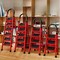 Wrightmaster 3.8 ft. Steel Step Ladder, 9 ft. Reach 330 lbs. Capacity with Non-Marring Feet and Shelf, Red ZoroY-RED4 - alternate 5