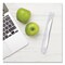 Solo Regal Mediumweight Cutlery, Individually Wrapped, Knife, Plastic, White, 1000PK MOW2-0007 - alternate 5