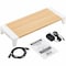 Eaton Tripp Lite Series Monitor Riser for Desk - Wood Top, USB-A Charge and Data Ports MR229USB - alternate 2
