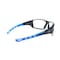 General Electric 04 Series Anti-Fog Impact-Resistant Safety Glasses Clear Lens Black/Blue Frame 1 pk GE104CAF - alternate 5