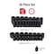 Sunex 1/2 in Drive Sae 12 Point Standard & Deep 39-Piece Master Impact Socket Set 2698 - alternate 2