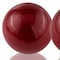 Homeroots Set of Two 3" Red Aluminum Decorative Orbs, 2PK 383771 - alternate 5