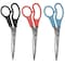 Westcott All Purpose Value Scissors, 8" Straight, Assorted Colors, 3PK 13404-032 - alternate 1