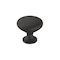 Amerock Era 1-1/4 inch (32mm) Diameter Matte Black Cabinet Knob, 10PK 10VMP36907FB - alternate 1