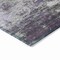 Homeroots 8' Purple And Ivory Round Abstract Washable Indoor Outdoor Area Rug 630647 - alternate 5