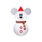 Disney Mickey Mouse Snowman Inflatable Christmas Lawn Decoration, Lighted, 3.5-Ft. 117565 - alternate 1