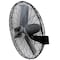 Vie Air The 30 Inch Tilting Wall Mountable Heavy Duty Oscillating Fan with 3 Speed Motor in Black VA-30W - alternate 1