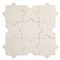 Apollo Tile Seville 7 x 7 in. Matte Light Gray Porcelain Star Wall and Floor Tile 5.31 sq ft/case, 34PK TNG88STRGRYA - alternate 6