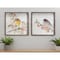 Homeroots Set of Two Brown Bird Wood Square Framed Art, 2PK 516336 - alternate 5