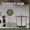 Emporio Kitchen Stainless Steel 24QT Stockpot with Glass Lid, Even-Heat Base, Riveted Handles, Oven Safe EMPKSSTKP24 - alternate 3