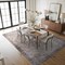 World Rug Gallery Beige Floral Medallion Washable Rug - Low Pile, Non-Slip 9 ft x 12 ft WR174BEIGE9X12 - alternate 4