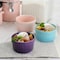 Crockpot Thornburg 6 Piece 12 Ounce Round Stoneware Ramekin Set in Pastel Assorted Colors 139396.01 - alternate 4