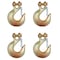 Tie 4 Safe G70 1/2'' Clevis Slip Hooks Tow Chain Hook Flatbed Truck Trailer Tie Down, 4PK FH407-12-4 - alternate 1