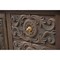 Homeroots 106" Brown Distressed Solid Wood Carved Floral Three Drawer Sideboard with Four Doors 642291 - alternate 6