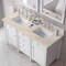 James Martin Vanities Brittany 60" Double Vanity in Bright White, w/ 3 CM Tajnar Eclos Top w/FreePower Wireless Charger 655-V60D-BW-FTJR - alternate 6