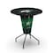 Holland Bar Stool Co Lighted 42" Black Dallas Stars Pub Table L218B42DalSta36RDalSta - alternate 1
