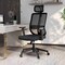 Leisuremod Nift Mesh Ergonomic Swivel Office Chair with Headrest NO62BL - alternate 9
