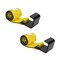 Mytee Products 4 in x 5 ft Roll off Container Winch Strap w/ Flat Hook, 2PK WS4x5CHx2 - alternate 1