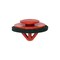 Auveco Ford Retainer with Sealer, Red Nylon, 10PK 22133 - alternate 1
