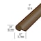 M-D Building Products 17 ft. Brown Vinyl Gasket Weatherseal for Doors & Windows 78196 - alternate 4