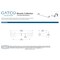 Gatco Beverly 18 in Towel Bar, Polished Nickel 5511PN - alternate 4