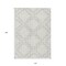 Homeroots 10' X 14' Ivory And Beige Geometric Washable Indoor Outdoor Area Rug 593779 - alternate 5