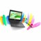 Asus ChromeBook/GREY/11.6 HD non-Touch/MT8186G/8GB/64GB/Chrome CZ1104CM2A-YZ84 - alternate 11