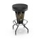 Holland Bar Stool Co Lighted Vegas Golden Knights 30" Swivel Bar Stool L500030LVGdKnBlkVinyl - alternate 3