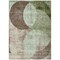Homeroots 8' X 10' Artichoke Green Brown And Beige Geometric Washable Indoor Outdoor Area Rug 604902 - alternate 5
