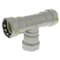 Viega MegaPressG tee P1 0.75 P2 0.75 P3 0.75 carbon steel zinc-nickel coating 25306 - alternate 2