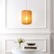 Jonathan Y Aurelia 13.75" 1-Light Scandinavian Japandi Adjustable Lantern Metal w/Ribbed Cocoon Capsule Shade L JYL4207D - alternate 5